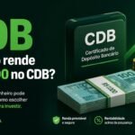quanto rende R$ 1.000 no CDB